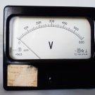 Vintage Soviet Voltmeter in Black Carbolite Case 1973 Made in USSR