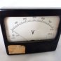 Vintage Soviet Voltmeter in Black Carbolite Case 1973 Made in USSR
