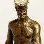 USSR Brass Ashtray Diver with Fish Soviet Rare Heavy Ashtray NIMOR