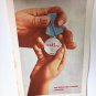 Soviet Military Propaganda Poster 1988 Transferring Courage to a Child