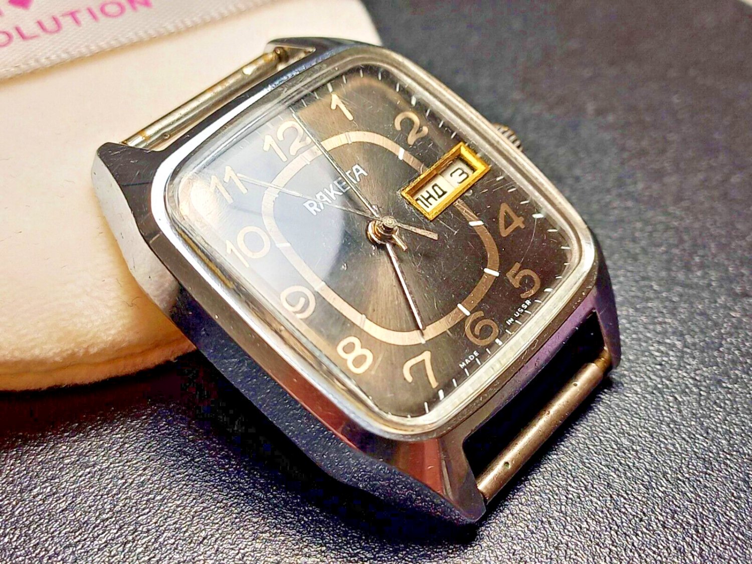 Raketa Watch Soviet Vintage Wrist Watch Rare Vintage Watches From The Soviet Era