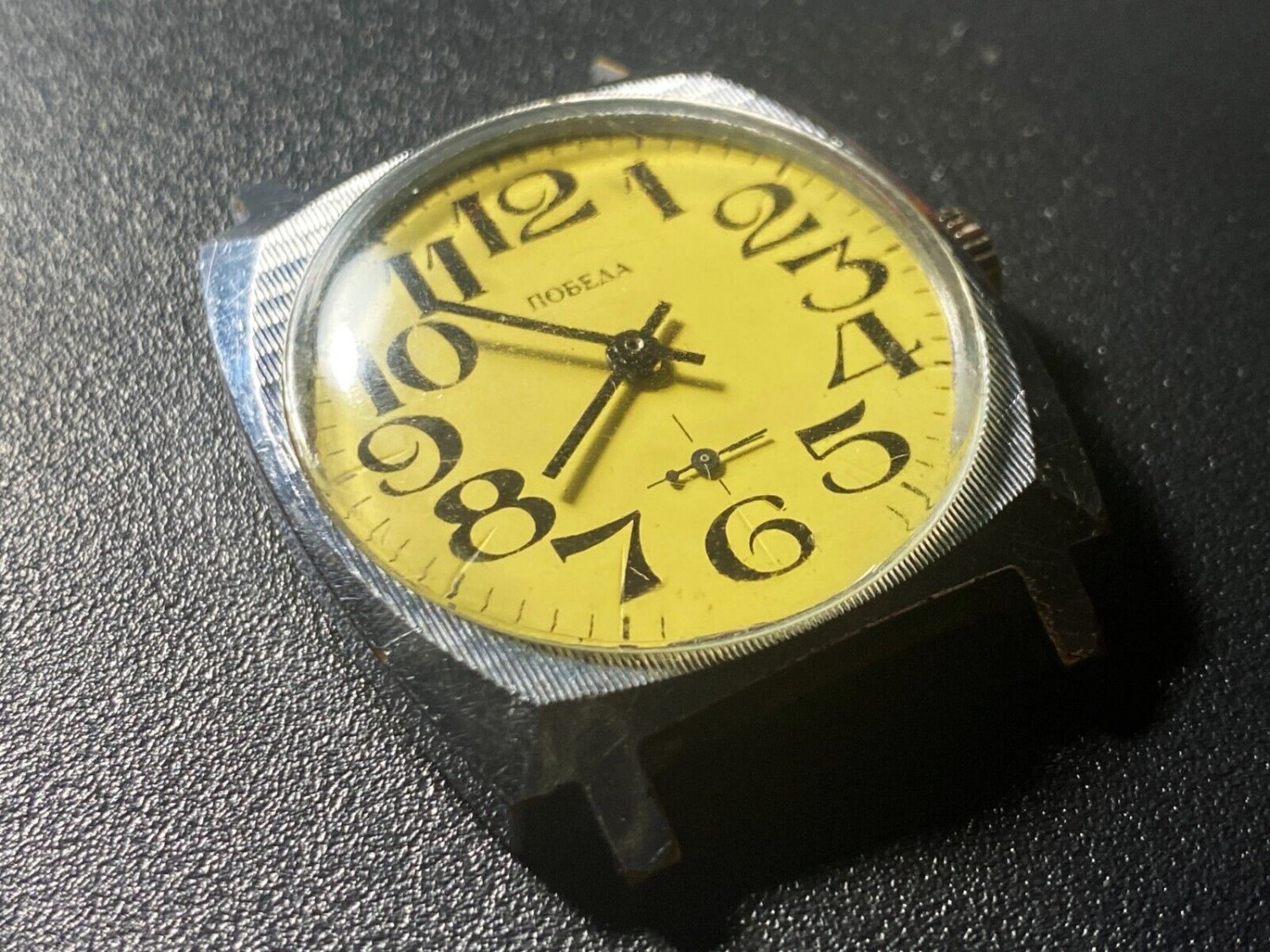 Wristwatch Pobeda Vintage Watch Very Rare Wristwatch 15 Jewels Timepiece 2602