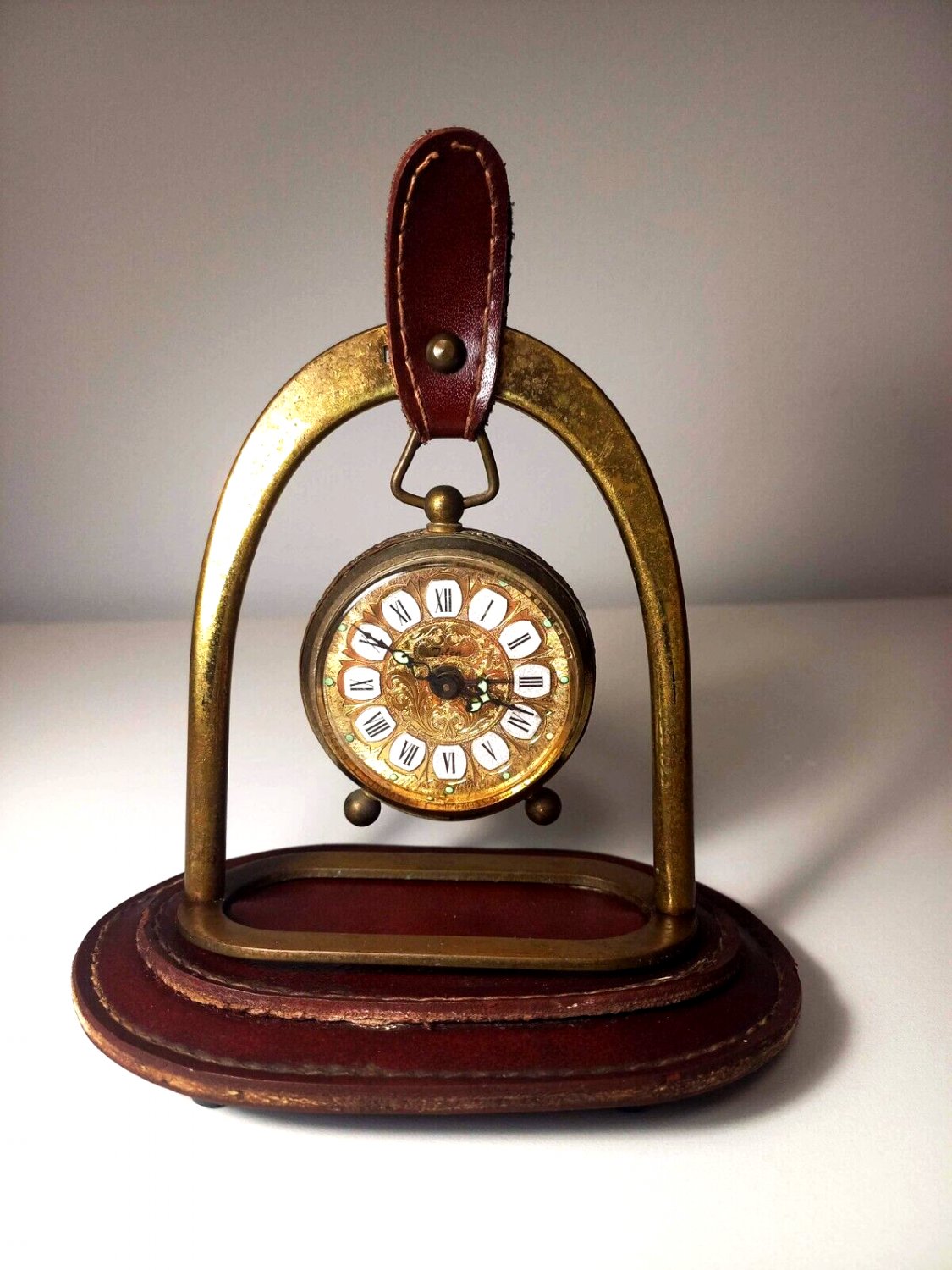 Mechanical German Alarm Clock Vintage Retro Alarm Clock Idea West Germany 60s