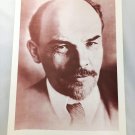 Lenin USSR Poster Large Soviet Poster with a Photo-Portrait of V.I. lenin 1990