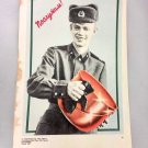 Original Soviet Propaganda Poster 1987 Let's serve