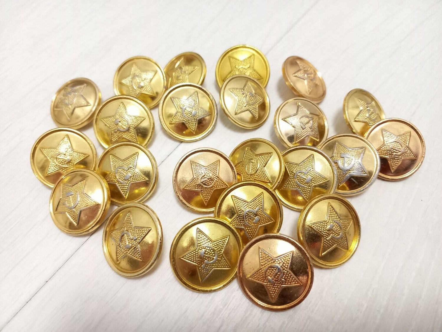 Soviet Russian Buttons Soldiers Armed Forces USSR Buttons Military Uniform