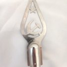Tip SOVIET FLAG iron pommel USSR flag Star sickle and hammer