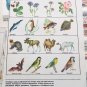 Set Vintage Animal Posters 17pcs Sketchbook for Logic Exercises USSR 1970