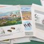 Set Vintage Animal Posters 17pcs Sketchbook for Logic Exercises USSR 1970