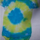 Yellow and Turquoise 9-18 month Onesie
