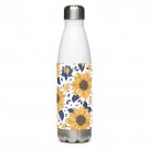 Floral Stainless Steel Water Bottle