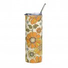 Floral 20 OZ Stainless Steel Tumbler