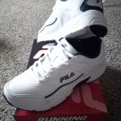 FILA Memory Sportland Mens Sz 9 Athletic Sneakers White Navy FILA Memory Sportland Mens Sz 9 Athletic Sneakers White Navy