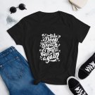 Take A Deep Breath Short Sleeve Graphic Print Tee Take A Deep Breath Short Sleeve Graphic Print Tee
