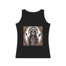 Skelaton Tank Top Southwest Indian Graphic Tee Boho