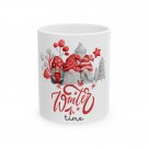 Christmas Gnome Ceramic Mug Holiday Coffee Cup
