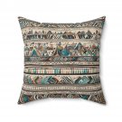 Southwestern Inspired Throw Pillow Southwest Tribal Decor