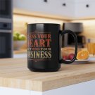 "Bless Your Heart But Mind Your Business" Mug 15oz Black