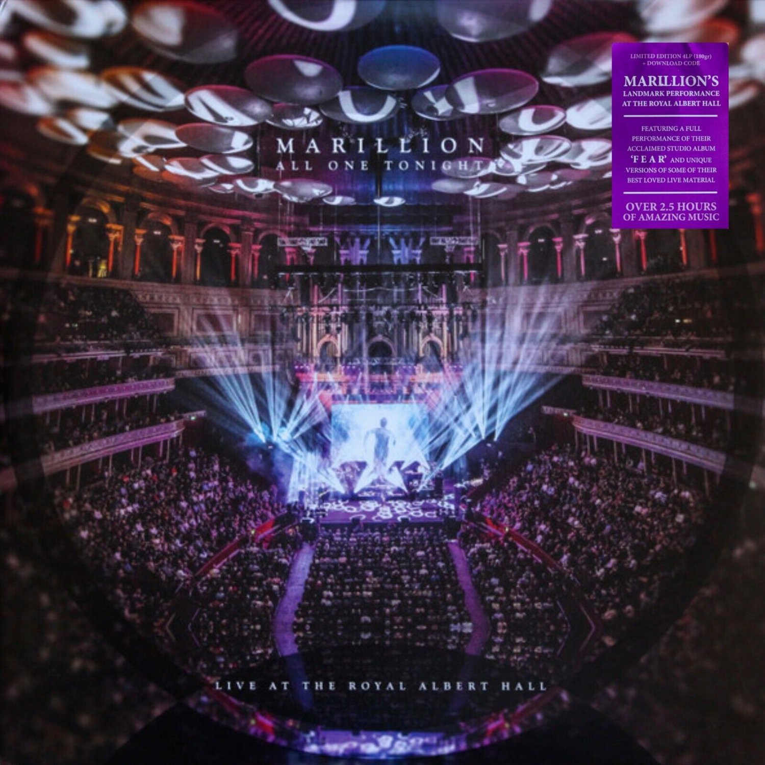 Marillion All One Tonight Vinyl (Live At The Royal Albert Hall) Import 4LPs
