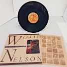 Willie Nelson Vinyl There'll Be No Teardrops Tonight Used Record Album