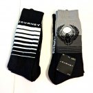 Journey Men's Socks 10-13 Crews 2 pairs Made of 98% Polyester 2% Spandex