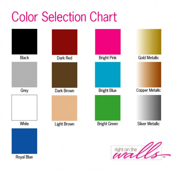 Custom Family Vinyl Wall Lettering Words Art Rub On Letters