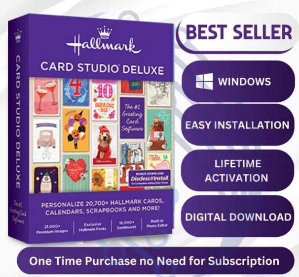 2024 Hallmark Card Studio Deluxe Instant Delivery