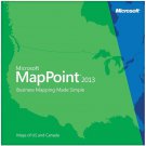 [Lifetime] Microsoft MapPoint 2013 5 Pc's