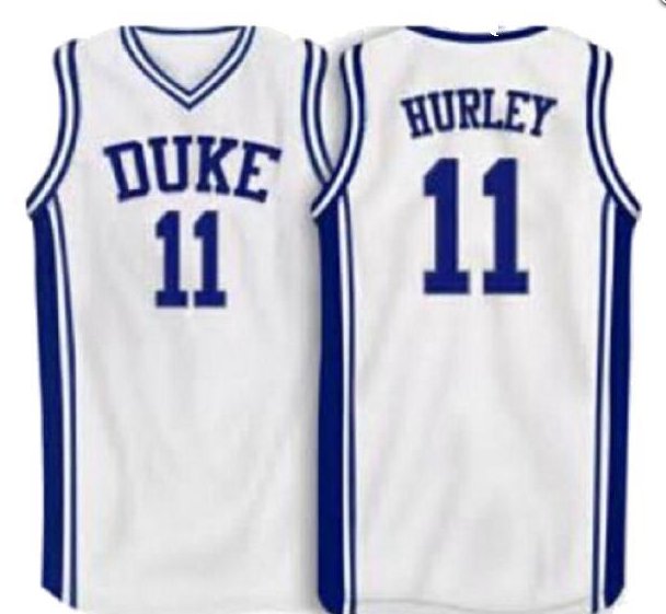 Bobby Hurley College Basketball Jersey Sewn White Any Size