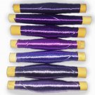 Purple Violet Rod Building Repair Wrapping Fly Tying Fishing Floss Thread Spool