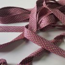 Galon Ribbon Trim Lace Jacquard Purple Green Braided Embellishement Galon Ribbon Trim Lace Jacquard Purple Green Braided Embellishement