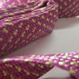 Galon Ribbon Trim Lace Jacquard Purple Green Braided Embellishement