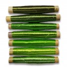 Fly Tying Fishing Rod Building Repair Materials Thread Yarn Bamboo Green Spools