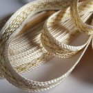 Trim Lace Ribbon Edge Metallic Gold Off White Passementerie Galon Sewing Craft Trim Lace Ribbon Edge Metallic Gold Off White Passementerie Galon Sewing Craft