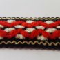 Trim Lace Edge Ribbon Red Black Cotton Fur Jacquard Craft Sewing Embellishement