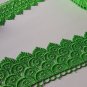 Guipure Venice Lace Trim Edging Green For Sewing Craft Costumes Home Decor