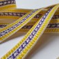Trim Lace Edge Ribbon Galon Off White Yellow Purple Crafts Sewing Finishing