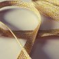 Vintage Silver Gold Metallic Ribbon Braid Lace Trim Bridal Costume Crafts Sewing
