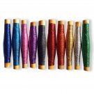 Lurex Floss Crystal Flash Sparkle Fly Tying Fishing materials Shiny Thread Yarn
