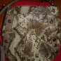 B. MAKOWSKY SNAKE PRINT HANDBAG / PURSE