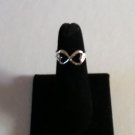 Sterling Silver Lovers Heart Ring