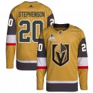 Vegas Golden Knights #20 Chandler Stephenson Gold 2023 Stanley Cup Champions Stitched Jersey