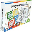 Freeboot Magnetic Snakes and Ladders with Ludo for Kids and Family Fun (Magnetic Ludo with Snakes)