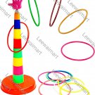 Ring Toss Game for Kids, Ring Throwing Game for Single and Group Play, Outdoor and Indoor Fun Games