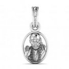 92.5 Sterling Silver God Shree Sai Baba Pendant for Men & Women
