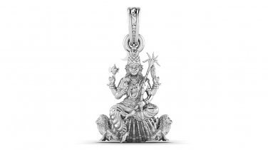 (92.5% purity) Goddess Maa Lalitha Parameswari / Maa Kamakshii Pendant for Men & Women