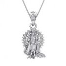 Sterling Silver (92.5% purity) God Kartikeya Pendant for Men & Women
