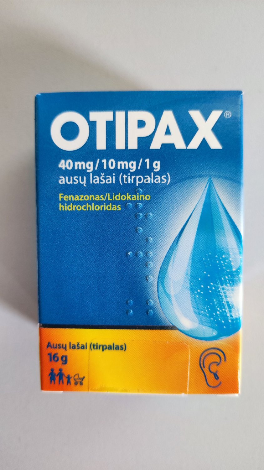 OTIPAX Ear Drops 15ml for Ear Wax, Ease Pain
