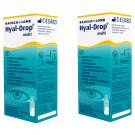 2pcs/20ml Hyal Multi Eye Drops/Tired,Red and Dry Eyes,Moisturizes,Soothes 2pcs/20ml Hyal Multi Eye Drops/Tired,Red and Dry Eyes,Moisturizes,Soothes