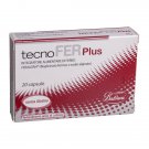 TECNOFER PLUS 30 mg Gluten And Lactose Free 20 Capsules Immune System Support TECNOFER PLUS 30 mg Gluten And Lactose Free 20 Capsules Immune System Support
